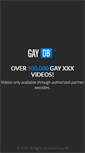 Mobile Screenshot of gaydb.com